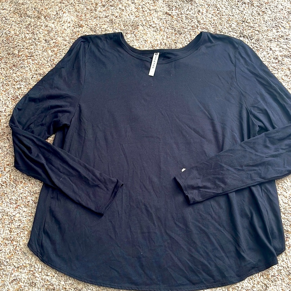 Fabletics open back workout too size: XXL